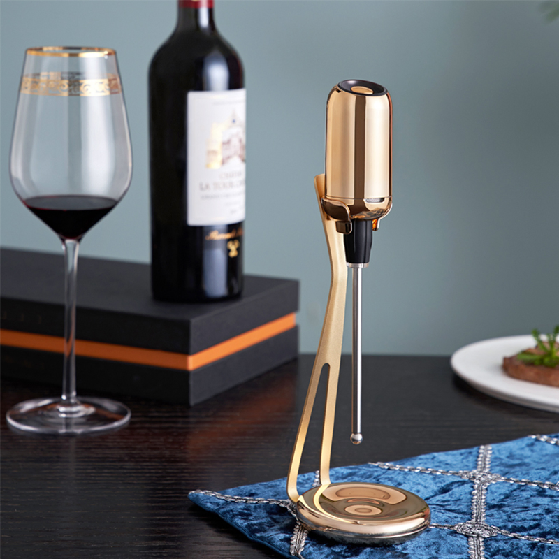 Portable Electric Button Aeration Red Wine Decanter