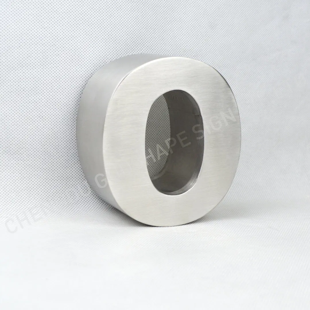 Outdoor Metal 304 Ss Letters Sign LED Shop Letter Signs