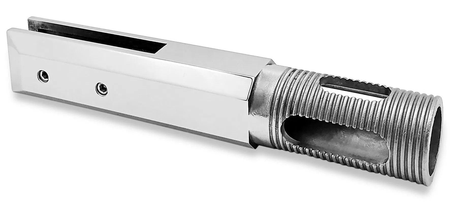 OEM Frameless 2205 Grade Stainless-Steel Frameless Swimming Pool Windscreen Spigot