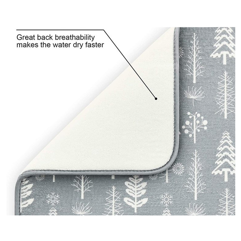 Впитывающая микрофибра Esun для сушки посуды на кухне