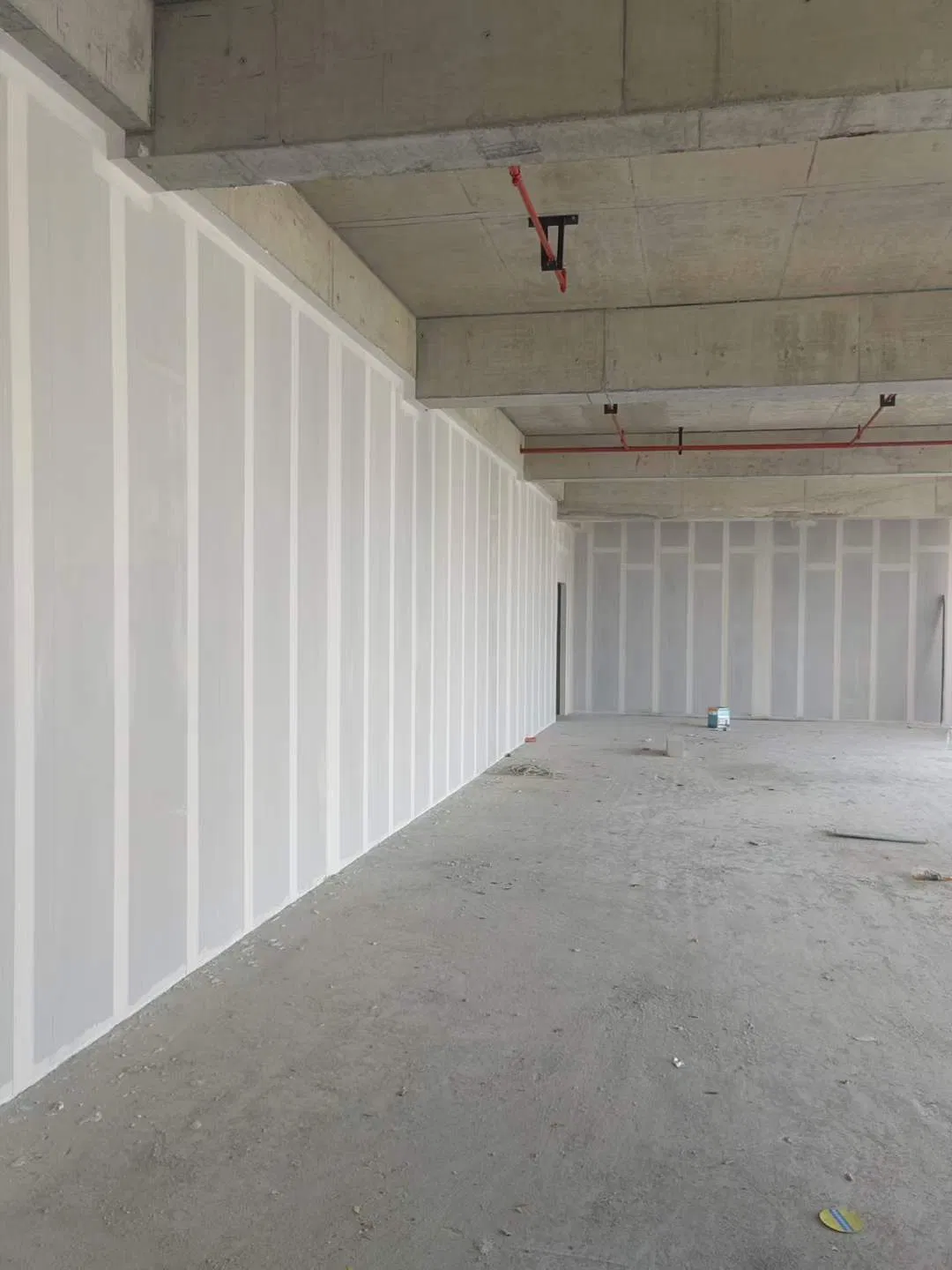 150mm Polyurethane Fiber Cement Foam Board Fiber Cement EPS Sandwich Wall Panel