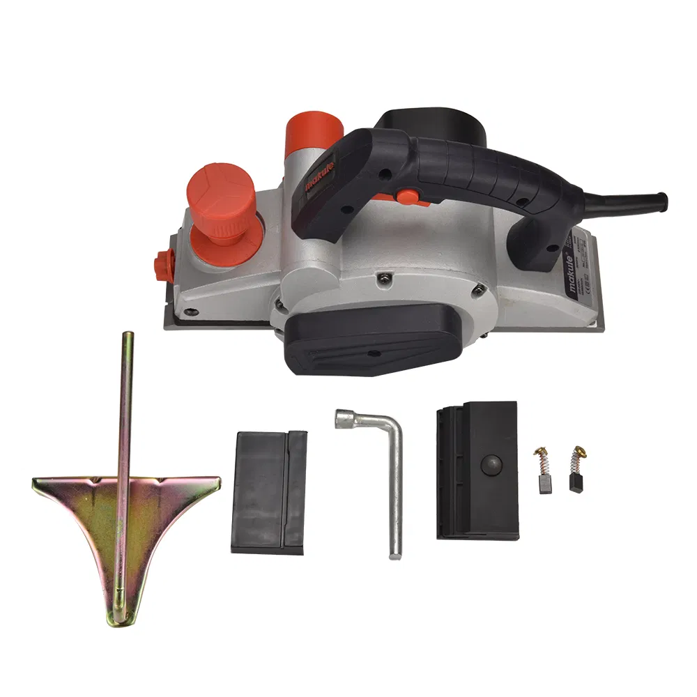 Электрорубанок Makute 650W для дерева и металла