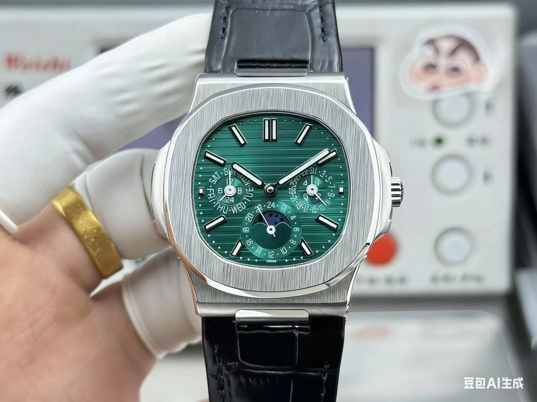 Vs Factory Super Clone AAA Quality Night Light Calendar PP Luxury Business Watch