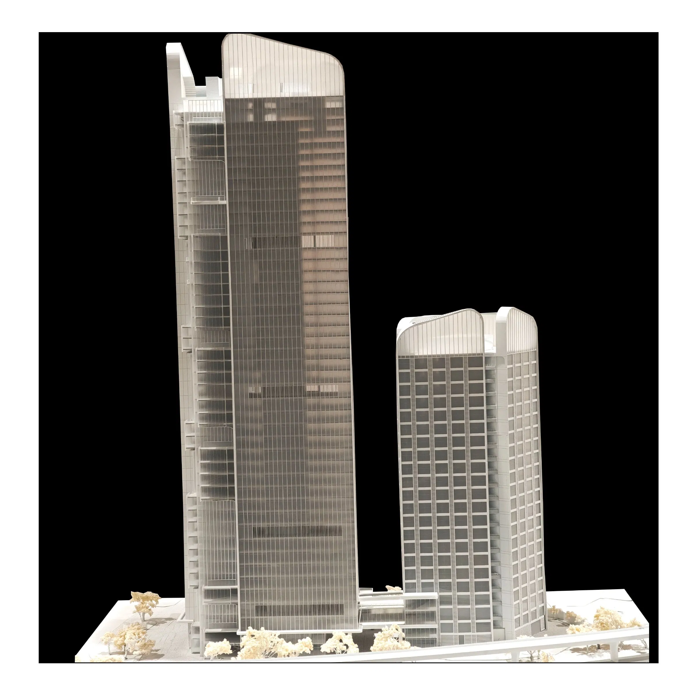 3D Modern Professional Customized High-Rise Planning and Building Model Making
