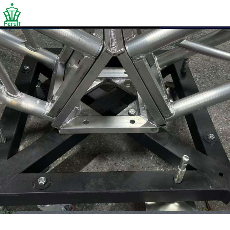 Portable DJ Booth Aluminum Alloy Material Good Design Outdoor Stage Performance Table Triangle Truss Truss Displays