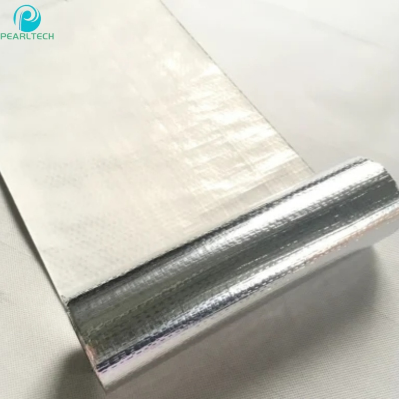Fireresistant Woven Fabric Laminated Aluminium Foil for Building Heat Insulation