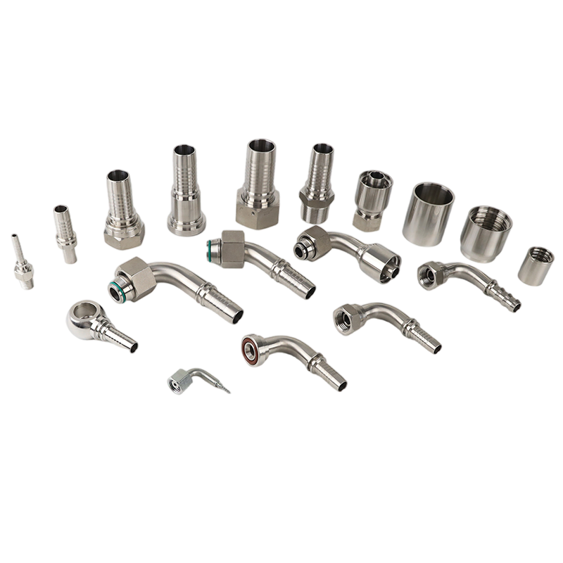 Гидравлическая втулка для шланга SAE 100 R2AT, нержавеющая сталь