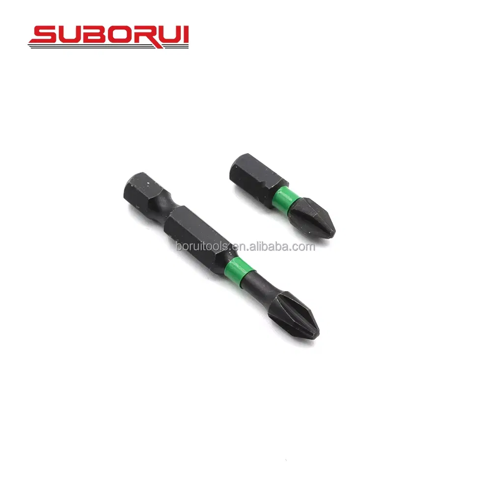 Suborui 25mm 50mm S2 pH2 Magnetic Precision Screwdriver Bit with Hexagonal Handle