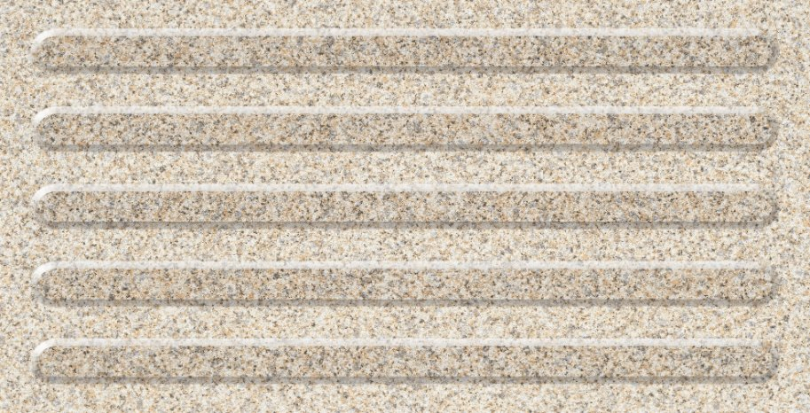 Full Body Blind Tiles 20mm Thickness Ceramic Guide Brick for Sidewalk Outside Floor Porcelain Tactile