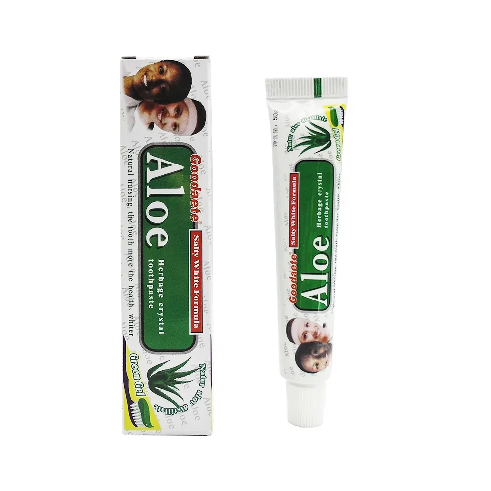 Goodaete 105g Nature Aloe Whitening Formula Inflammation Prevention Herbage Crystal Toothpaste