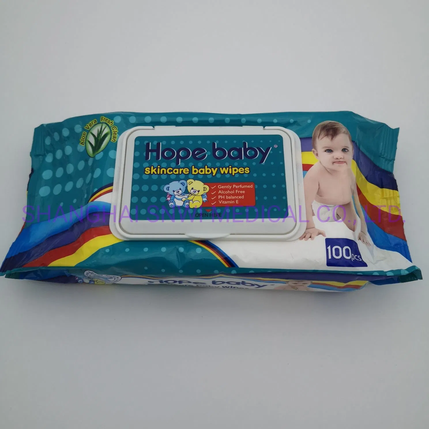 China Certificated Factory Disposable Nonwoven Soft Wet Wipes for Baby