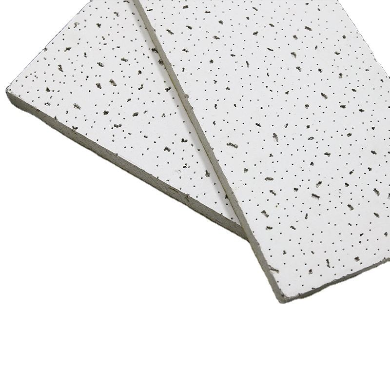 Latest 600X60o Acoustic Mineral Fiber Board/Ceiling Tiles with T-Bar Grids
