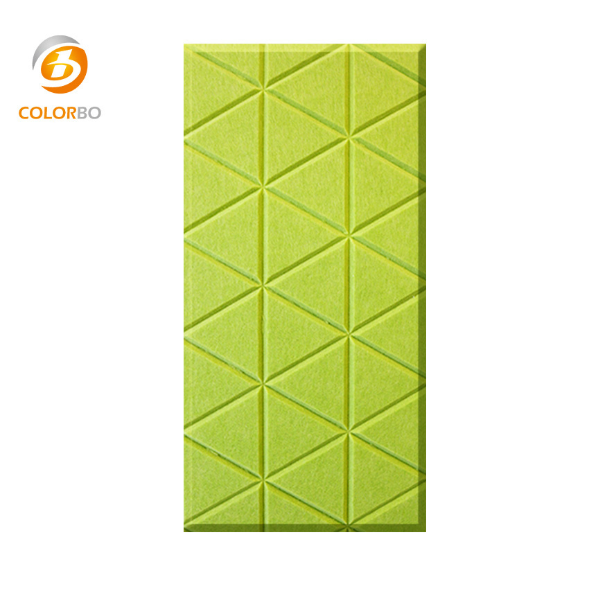 Advanced Acoustic Solutions with Green PET Felt Technology