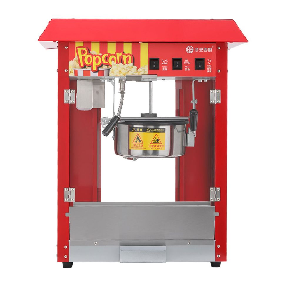 High Quality-Price Ratio Small Long Life Popcorn Making Machine for Retail Stores