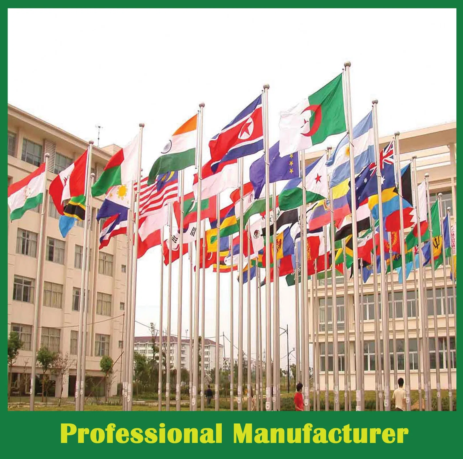 Aluminum / Anodized Tapered Outdoor Conic Flagpole/F Flag Pole/Mast