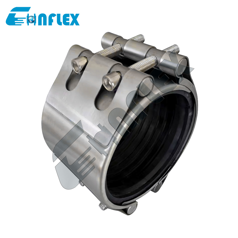 Folding Type Stainless Steel Coupling Repair Clamp for Water Gas Oil Pipe