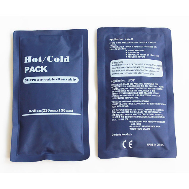 OEM Welcome Reusable Hot Cold Therapy Gel Pack Ice Pack for Muscle Ache, Pain Relief, Food Storage
