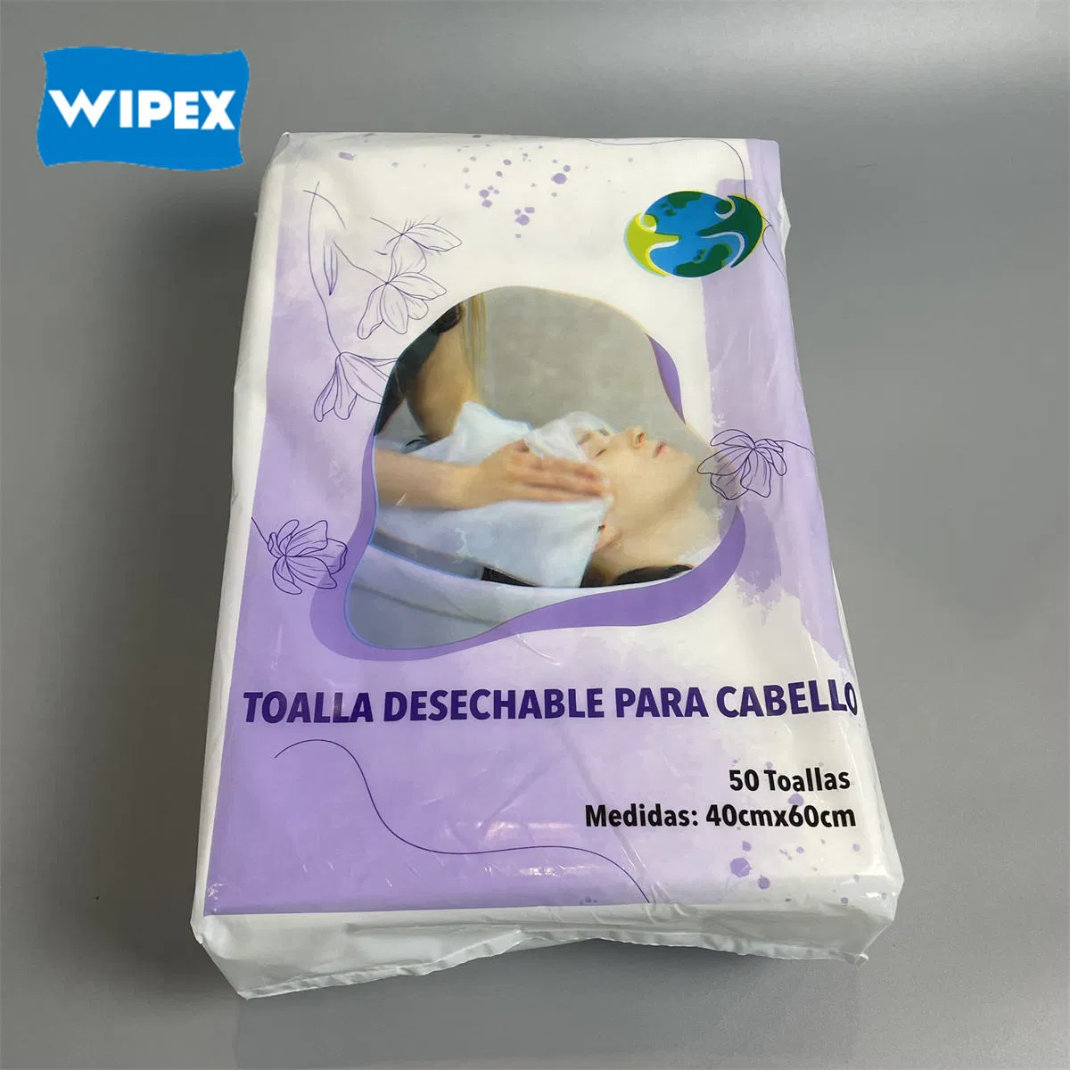 Nonwoven Disposable Hair Towel Beauty Salon Towels