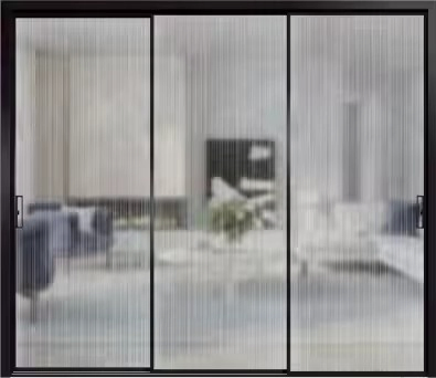 Double Glass Exterior Modern Doors Modern Design Aluminium Sliding Doors