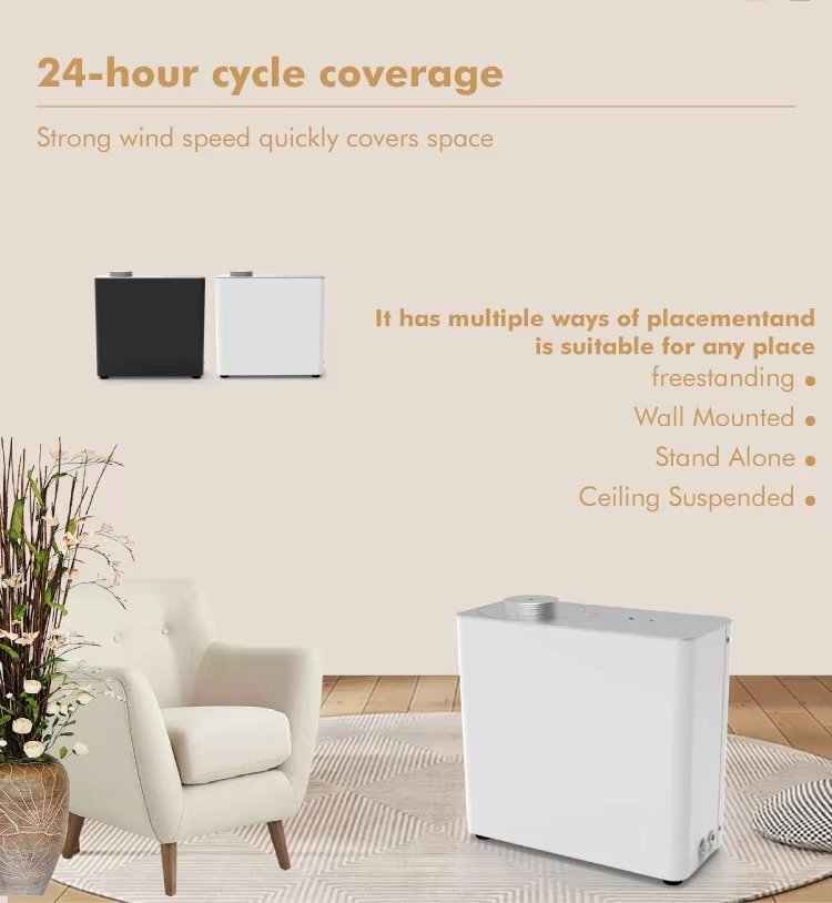 Ts1500 Smart Mini Diffuser Bluetooth or WiFi Aromatherapy Machine for Home Hotel Commercial Use Ultrasonic Fragrance