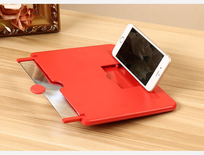 Original Patent High Definition 2-in-1 HD 10/12\" Mobile Phone Screen Amplifier Magnifier High Quality 3D Magnifier-Plastic