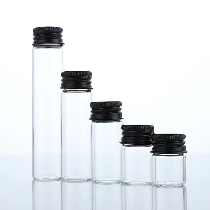Laboratory Flat Bottom Test Tube with Cork or Screw