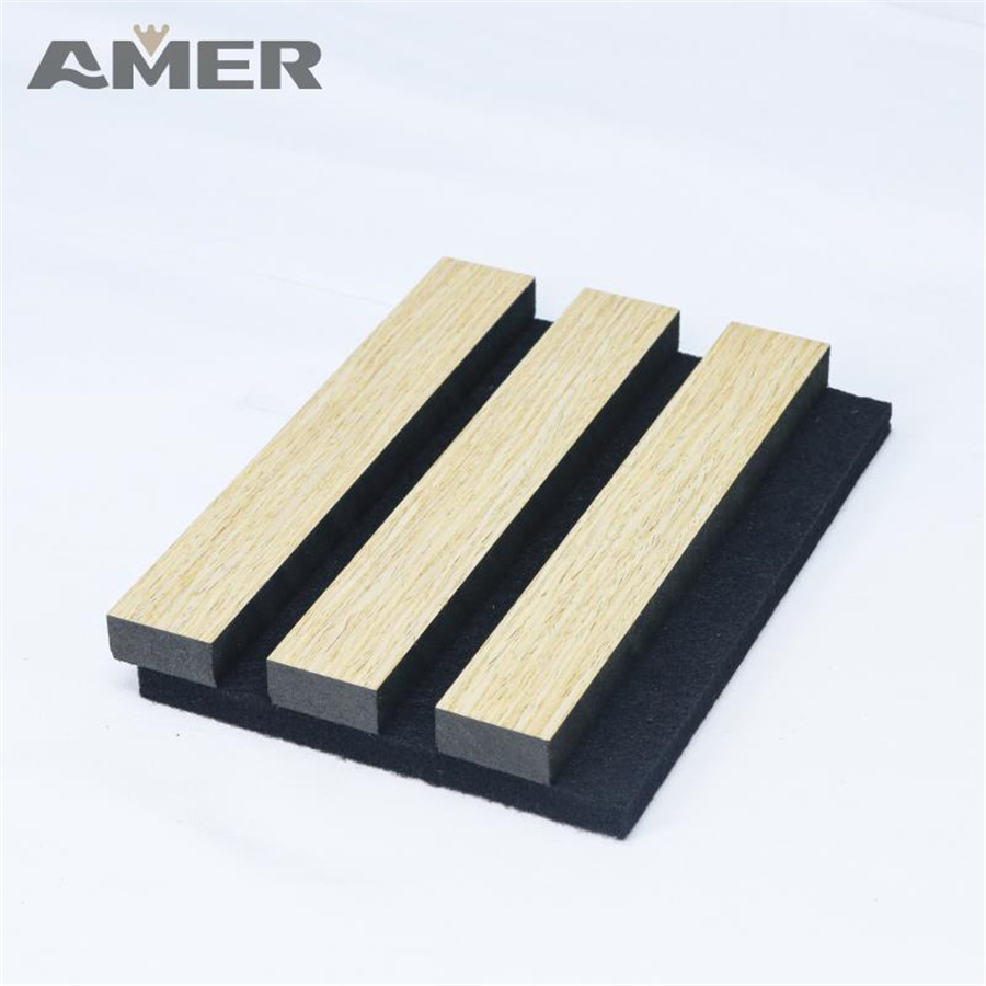 Premium Walnut Acoustic Wall Panels for Soundproofing Solutions