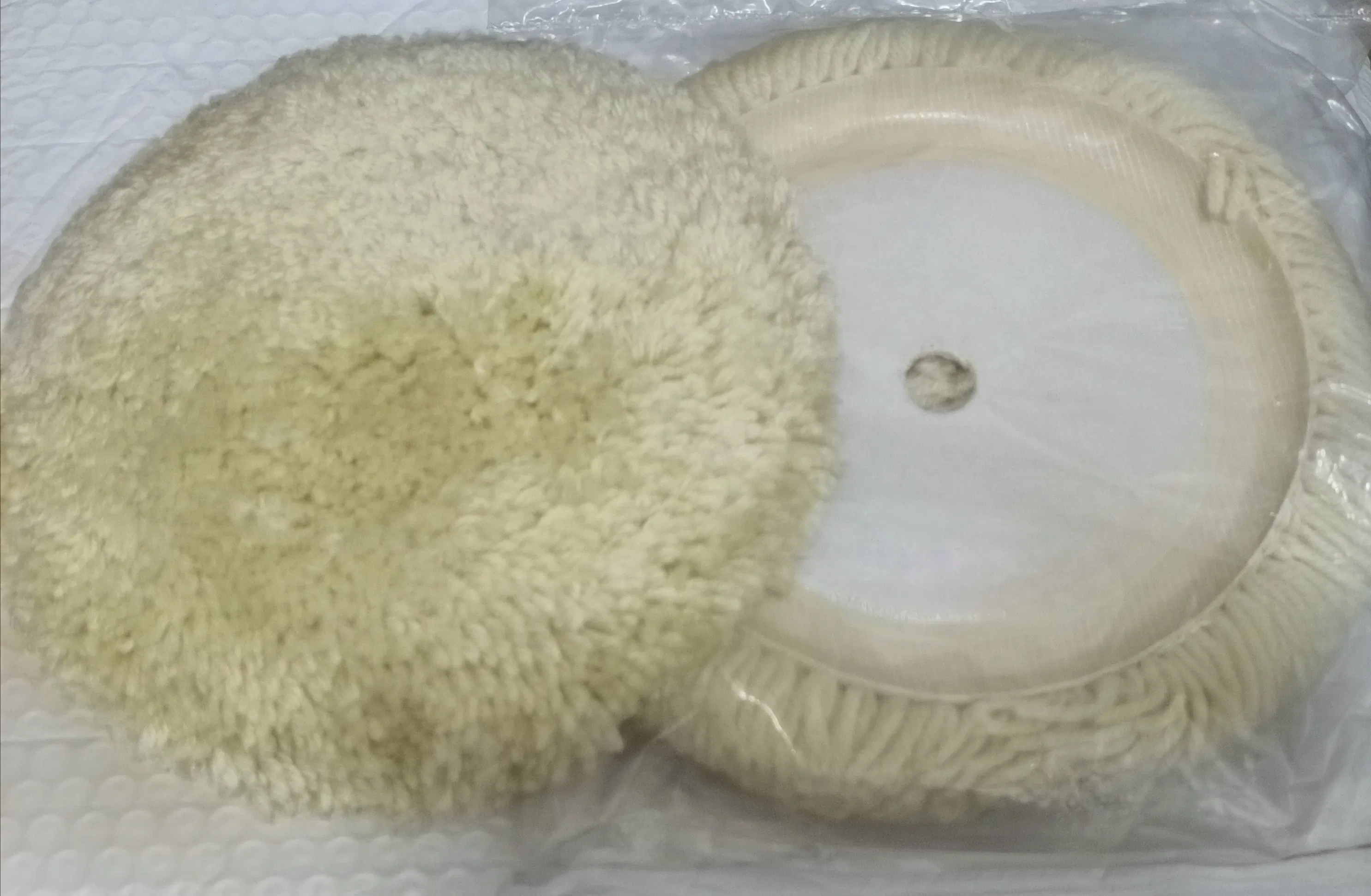 7" 8" Single Side Natural Wool Pad for Car Care-Car Refinishing Products