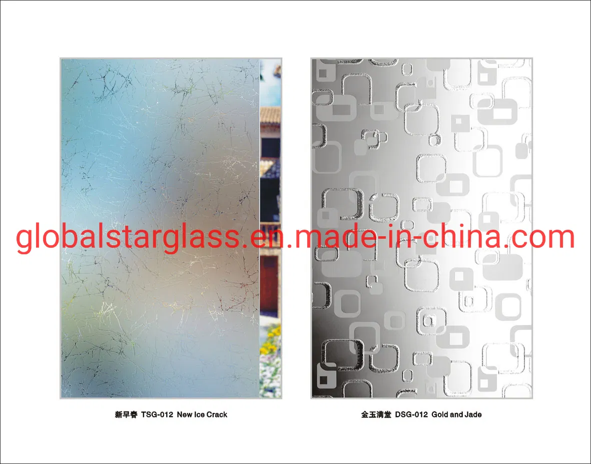 3mm 4mm 5mm 6mm Frosted Glass/Acid Etched Glass /Decorative Glass/Fingerprint Free Glass/Art Glass