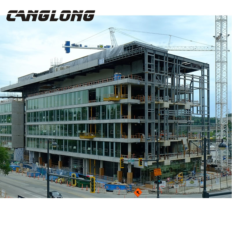 Prefabricated Many Floors Story Building High Rise Steel Building