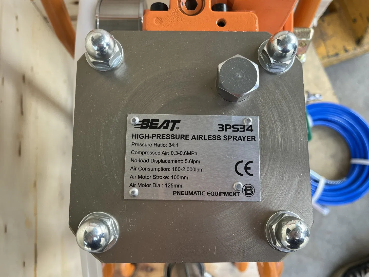 MARINE PAINTING\AIRLESS PAINT SPRAYER\PAINTING SPRAYER FOR SHIPYARD BEAT 3PS34 CODE 270107