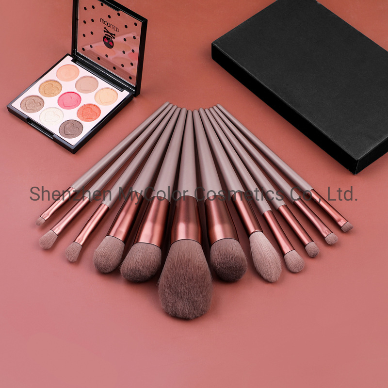 Shenzhen Brushes Factory 13PCS Makeup Brush Set Foundation Powder Eyeshadow Brush Kit