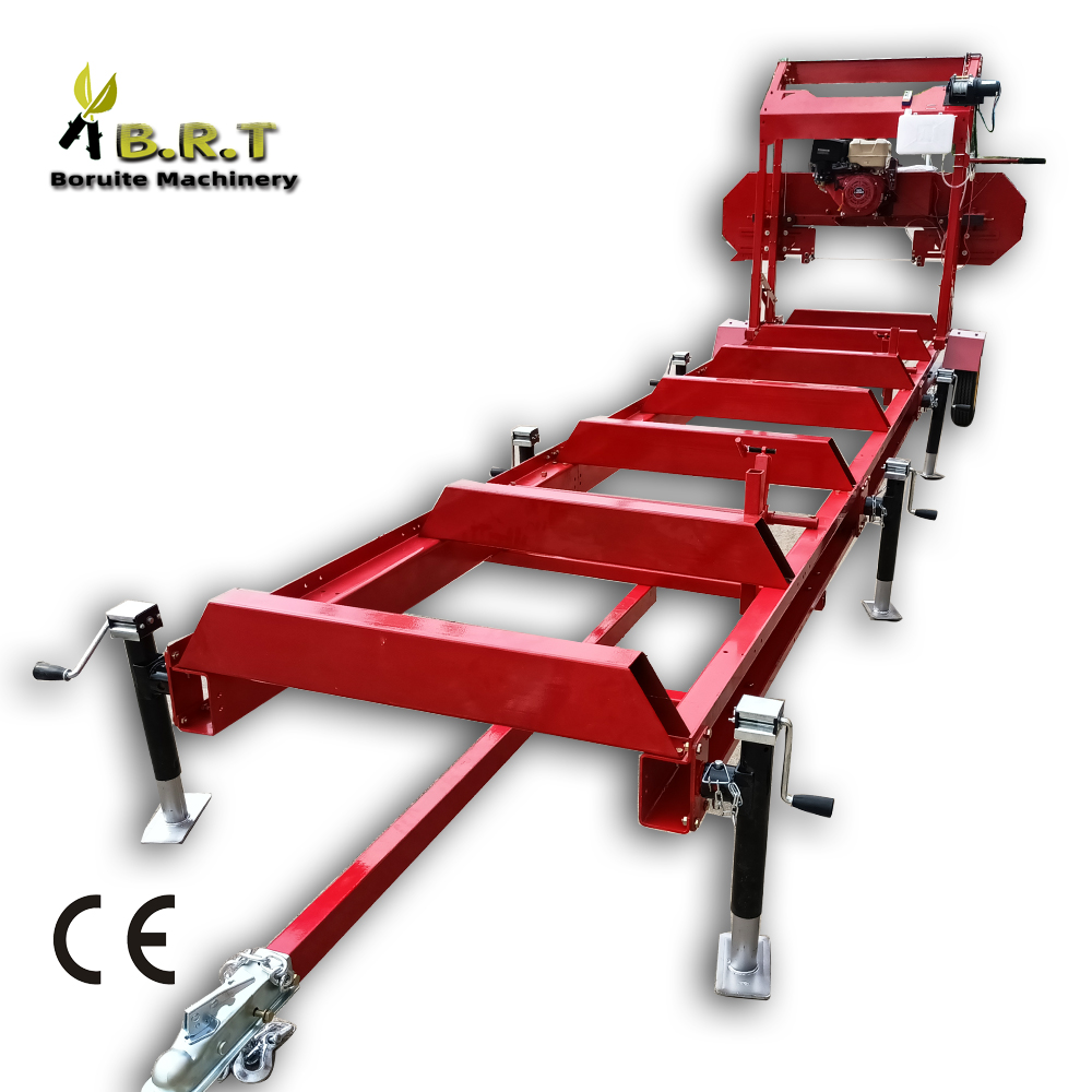 Пилорама ленточная автоматическая портативная