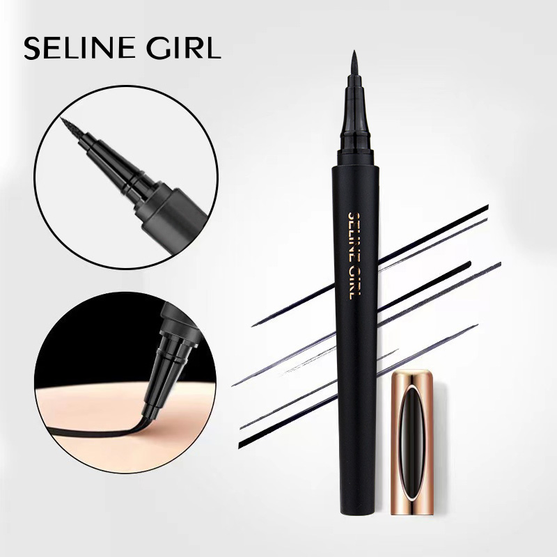 Seline Girl 1.6g 24hours Long-Lasting Thick Long Curling Eyeliner Pencil