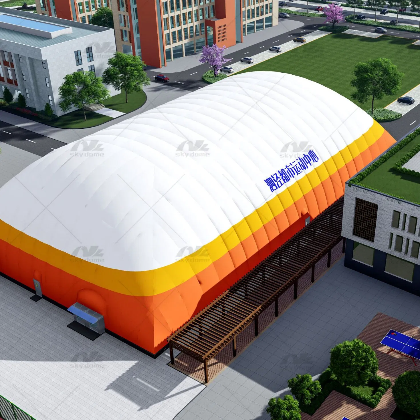 Tailored Stadium Air Dome for Various Sports Project