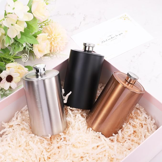 Стальная фляга в форме бочонка 700 мл, походная