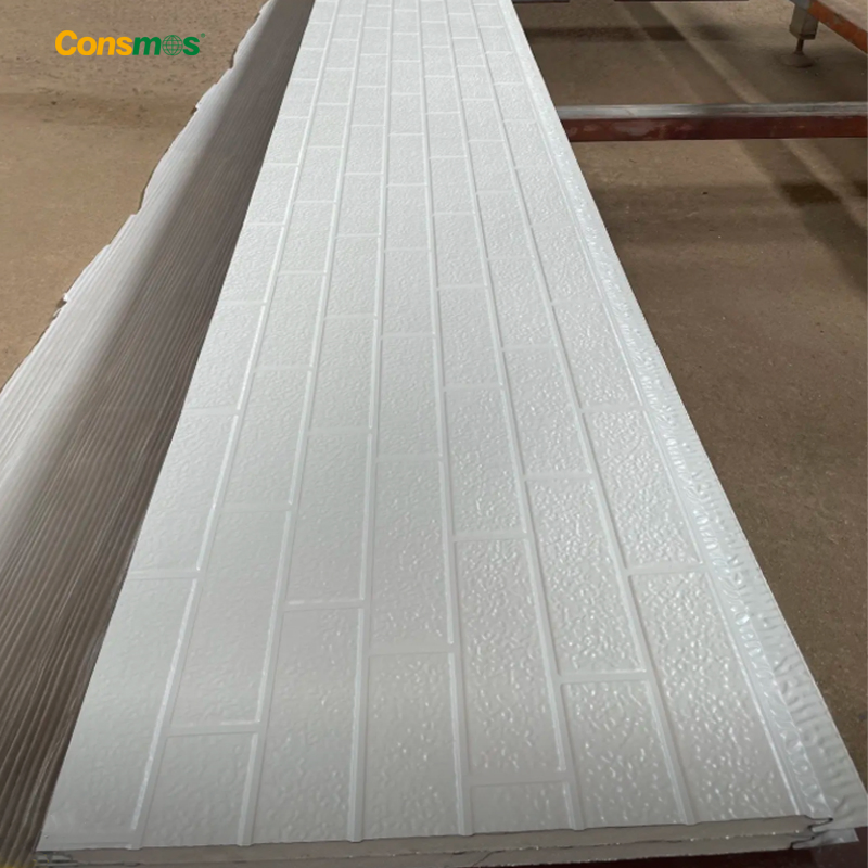 Builder's Warehouse Polyurethane/EPS/SIP/PIR Sandwich Panel Foam Insulation Metal Roof Paneling for Wall