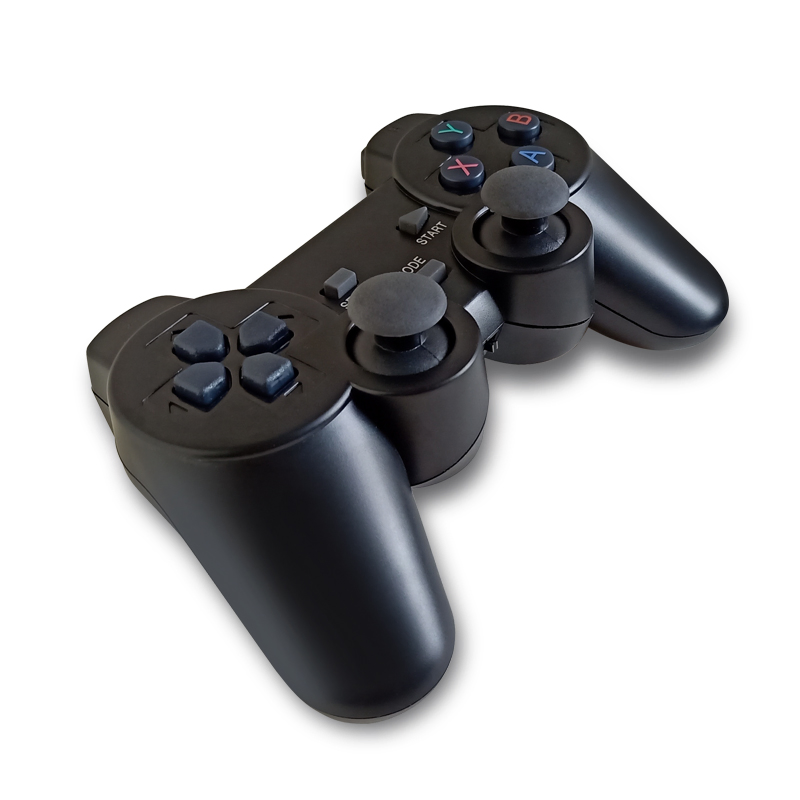 2.4G Wireless for PS2 Game Controller Transparent Joystick Joypad