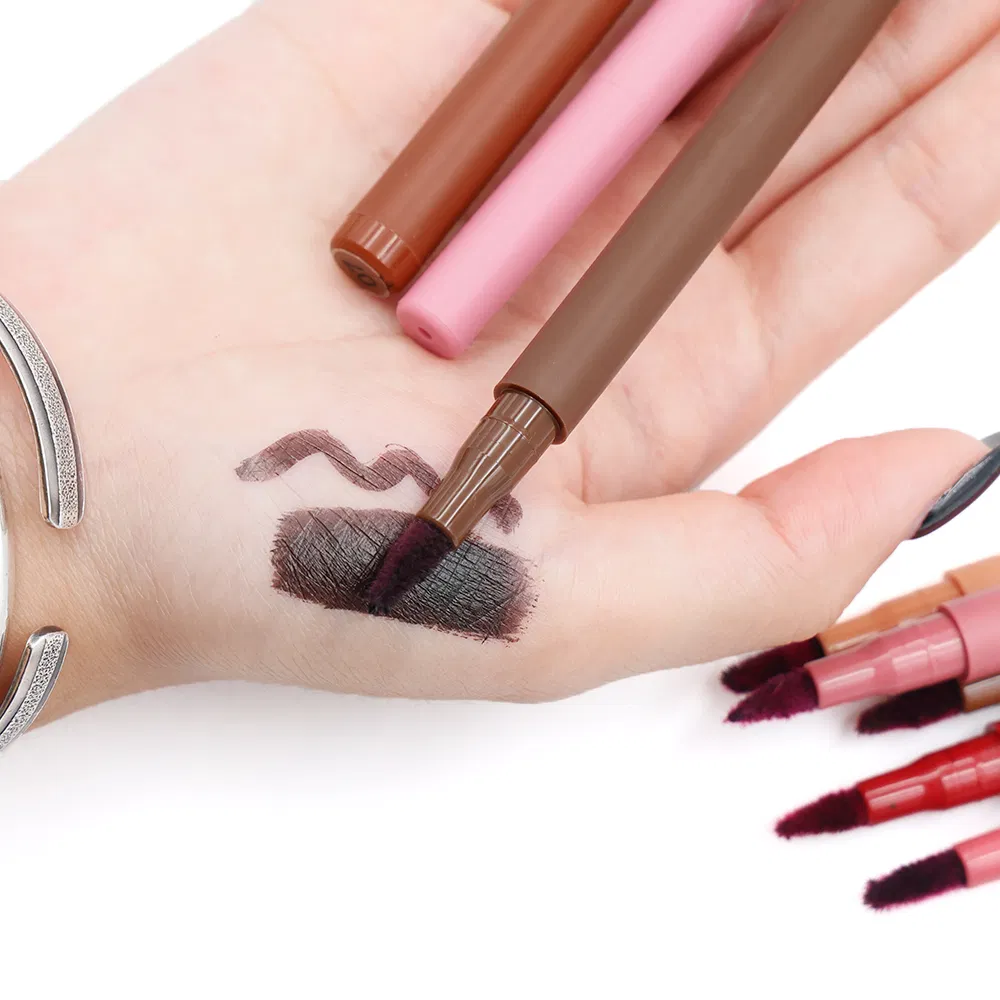 New Arrival Wholesale Price Cosmetic Custom Logo Vegan Waterproof Long Lasting Anti Smudge Liquid Lipliner