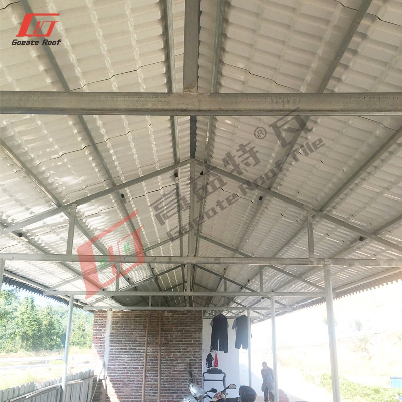 Long Span Corrogated UPVC Roof Tile Plastic Roof Sheet Techos De PVC Laminas