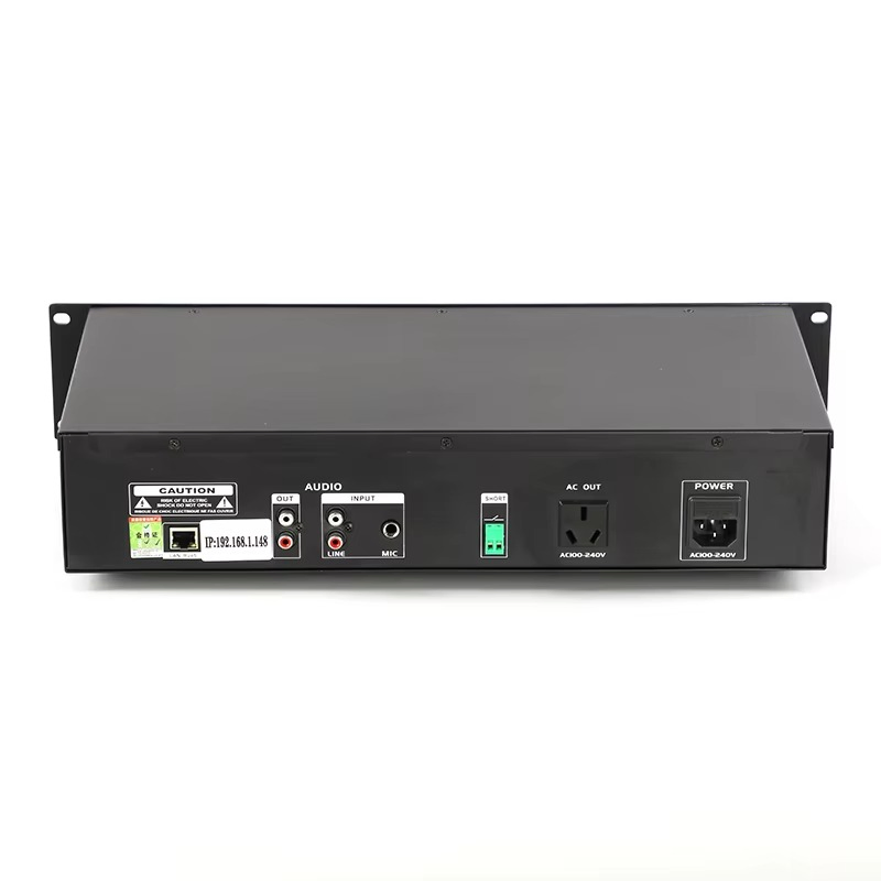 IP Network PA System Audio Peripheral Equipment Cabinet Terminal