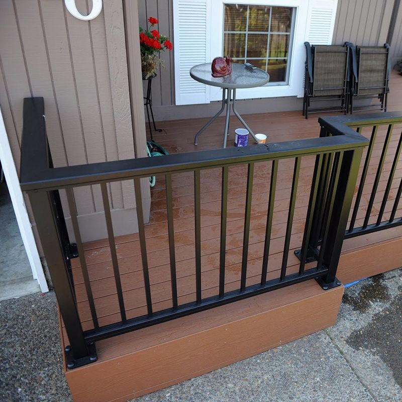 Aluminium Railing / Balustrade for Balcony and Stairs