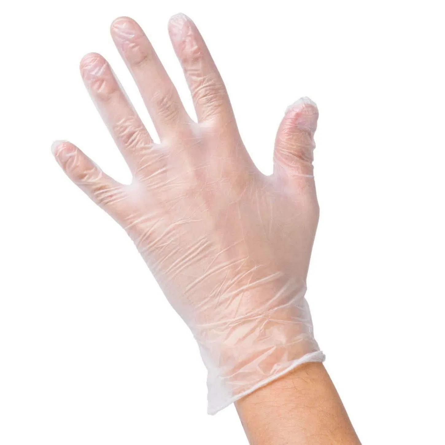 Medmount Medical Disposable Powder/ Powder Free Elastic PVC Vinyl Examination Gloves for Medical Domestic Use