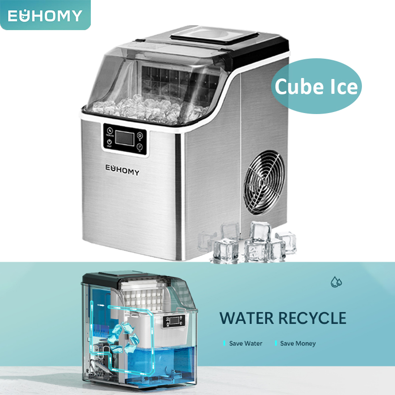 Mini Portable Ice Maker with Quick Ice Making Capabilities