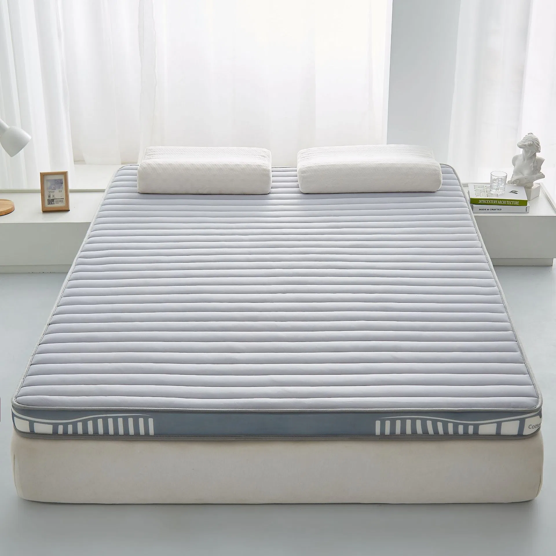 Bedroom furniture Twin-Size Gel Cooling Topper Latex Memory Foam Mattress