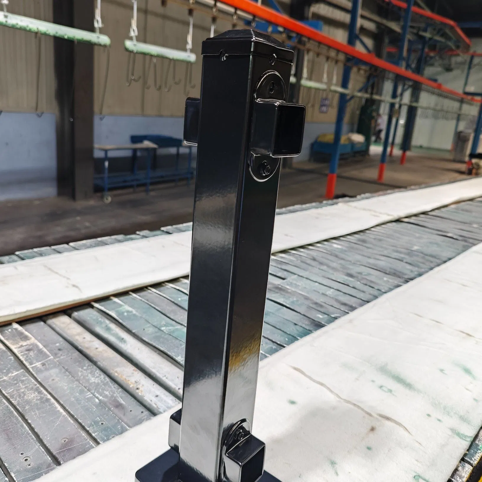 Premium Black Electrostatic Powder Coating for Highway Guard Rails Post