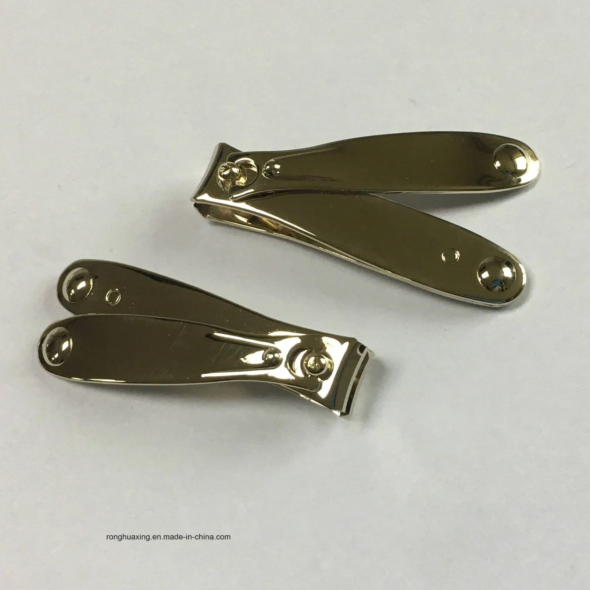 Deluxe Curved Cut Nial Clipper with Glod Platting