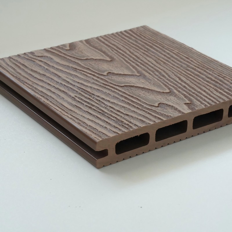 Brand New Outdoor Waterproof WPC Composite Decking Wooden Flooring WPC Decking Artificial Wood Decking Floor