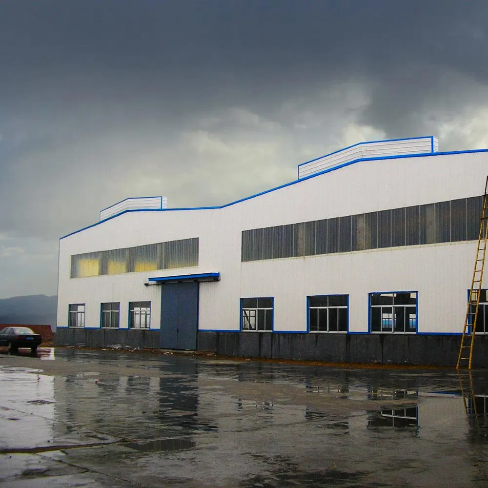 Customized Galvanized Nave Industrial Pre-Engineered Steel Construction Prefab Portal Light Steel Frame Prefabricated Steel Structure Workshop