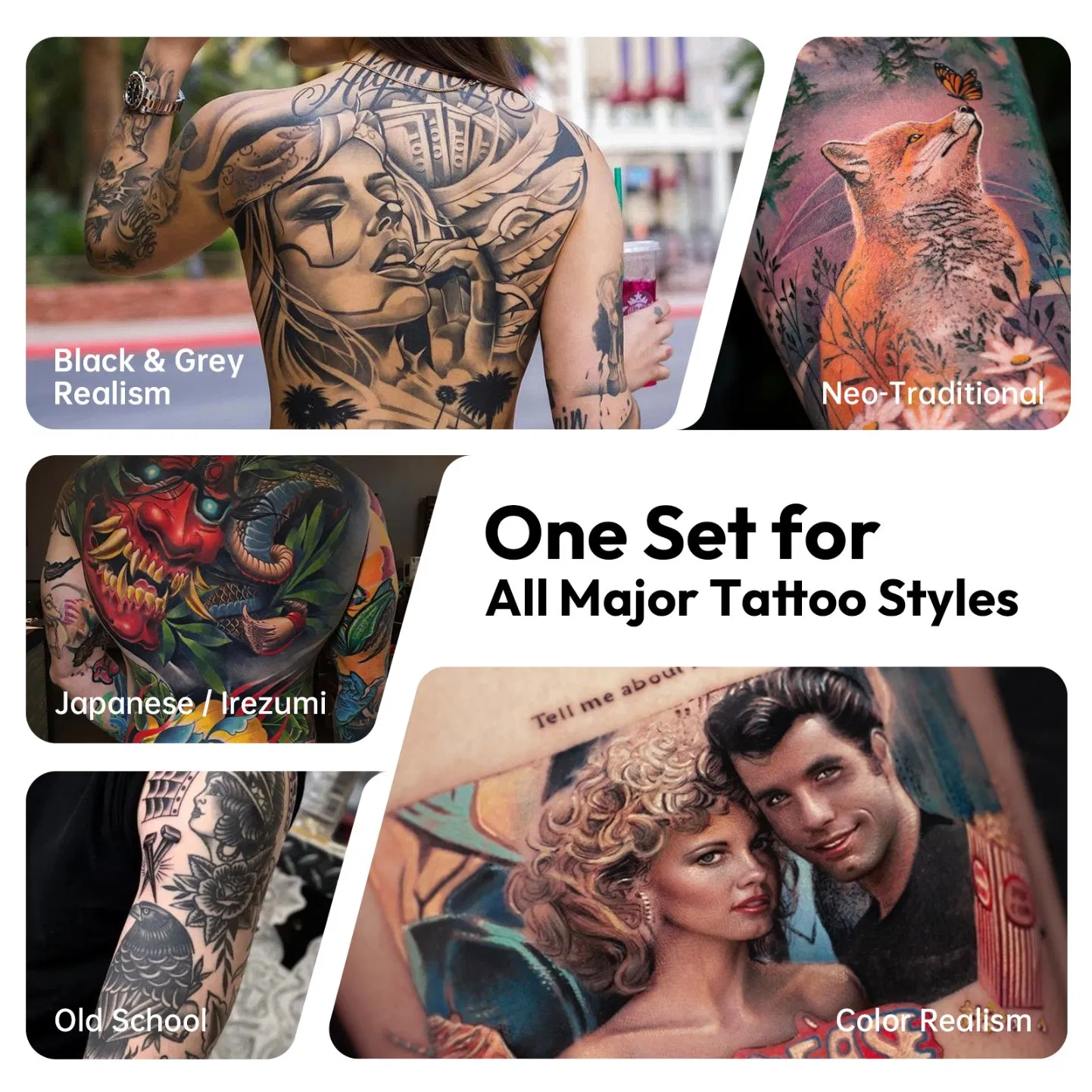 30ml/1oz 16 Colors Tattoo Ink Set Pigments Long Lasting Cheap Tattoo Ink